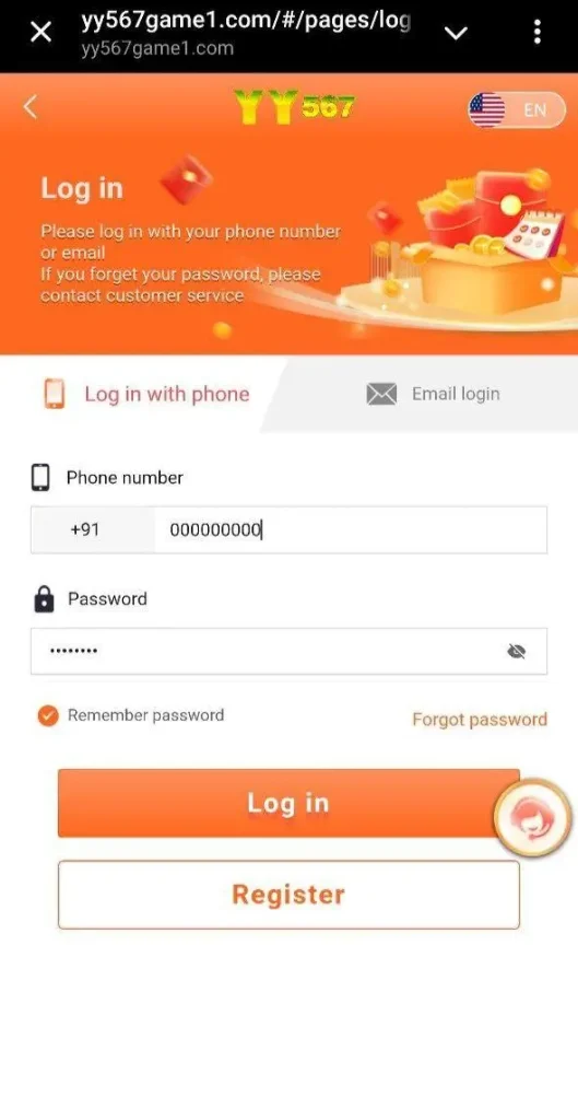 Log In Process